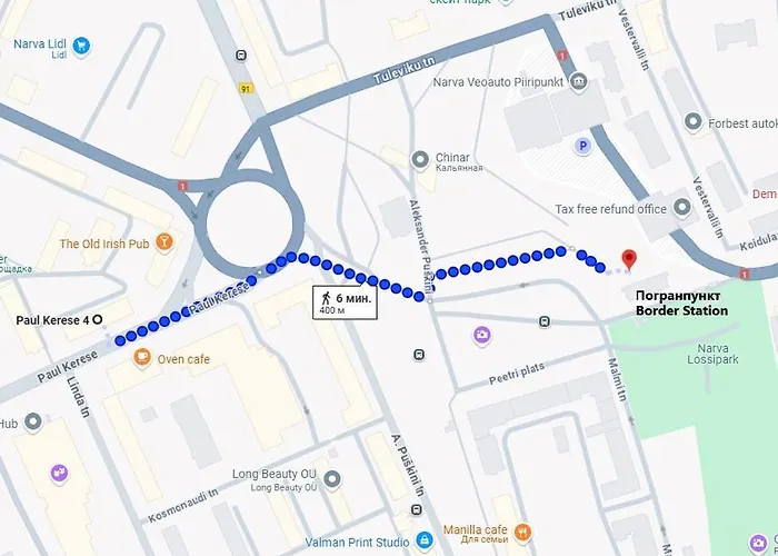 דירה у погранпункта *