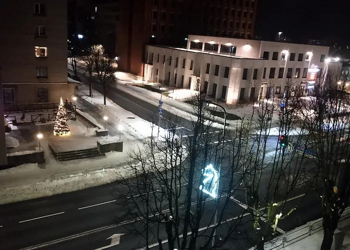 у погранпункта Апартаменты